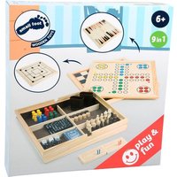 Small foot 11277 - Spielesammlung 9in1, Holz, Holzbox, 35x35cm Small foot 11277 - Spielesammlung 9in1, Holz, Holzbox, 35x35cm von Legler