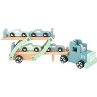 Small foot 11510 - Autotransporter Chicago, play & fun, Holz, 9-teilig von Legler