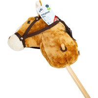 Small foot 11718 - Steckenpferd NICO, Hobby Horsing, braun, Länge: 107 cm von Legler