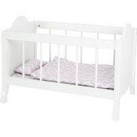 Small foot 11778 - Puppengitterbett mit Zubehör, Holz, Puppenbett, weiß Small foot 11778 - Puppengitterbett mit Zubehör, Holz, Puppenbett, weiß von Legler