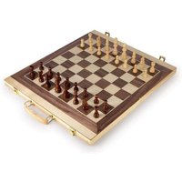 Small foot 2853 - Schach und Backgammon Koffer mit Tragegriff, Holz, 52x45cm Small foot 2853 - Schach und Backgammon Koffer mit Tragegriff, Holz, 52x45cm von Legler