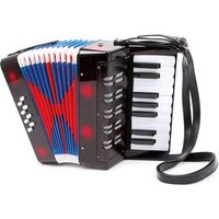 Small foot 3304 - Akkordeon Classic, schwarz, Kinder-Musikinstrument, Höhe: 23cm von Legler