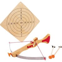 Small foot 5035 - Sport-Armbrust mit Holz-Zielscheibe, 4-teilig Small foot 5035 - Sport-Armbrust mit Holz-Zielscheibe, 4-teilig von Legler