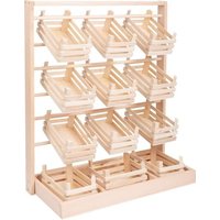 Small foot 7035 - Verkaufsstand, Kaufladen, Marktstand, Holz, 13-teilig, Maße: 60x24x67cm Small foot 7035 - Verkaufsstand, Kaufladen, Marktstand, Holz, 13-teilig, Maße: 60x24x67cm von Legler