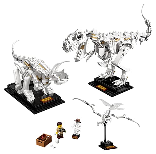 LEGO Ideas 21320 Dinosaurier-Fossilien Konstruktionsspielzeug, ab 16J , 910 Stück von LEGO