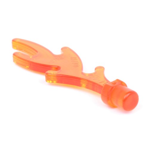 LEGO Flamme (10 Stück), Farbe Neonorange, transparent von LEGO