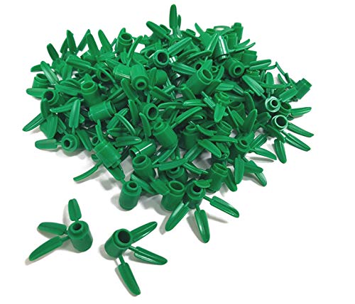 100 Stück Lego® Grünpflanzen/Bambusblätter, Bausteine in Grün, Perfekt für Kreative Lego® Sets, Lego® Modellbau & Lego® Landschaftsgestaltung - Ideale Grüne Lego® Bausteine für Miniaturgärten von LEGO