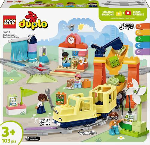 10428 LEGO® DUPLO® Große interaktive Eisenbahn von Lego