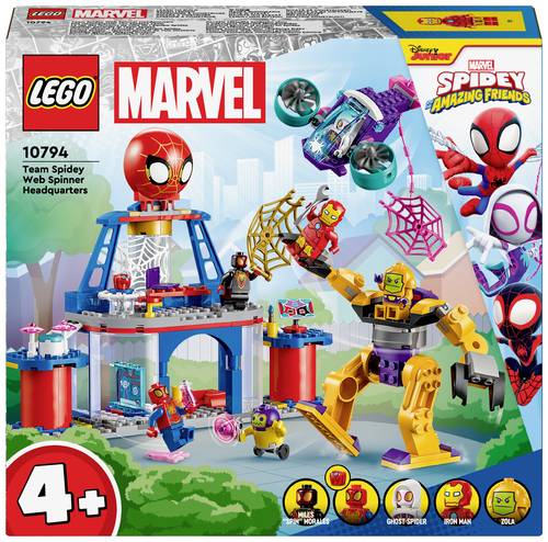 10794 LEGO® MARVEL SUPER HEROES Das Hauptquartier von Spideys Team von Lego