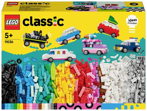 11036 LEGO® CLASSIC Kreative Fahrzeuge von Lego