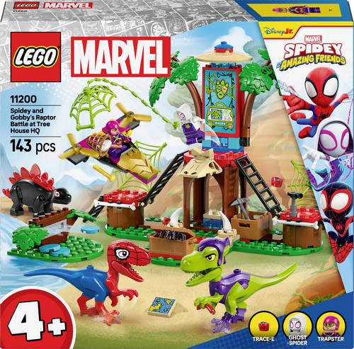 11200 LEGO® MARVEL SUPER HEROES Showdown am Baumhaus: Spidey-Rex vs. Gobby-Raptor von Lego