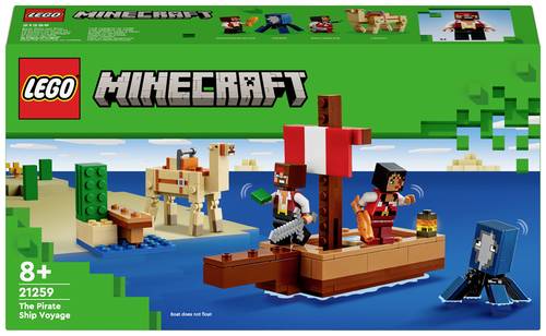 21259 LEGO® MINECRAFT Die Piratenschiffreise von Lego
