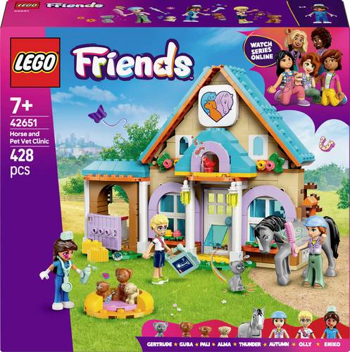 42651 LEGO® FRIENDS Tierarztpraxis für Pferde und Haustiere von Lego