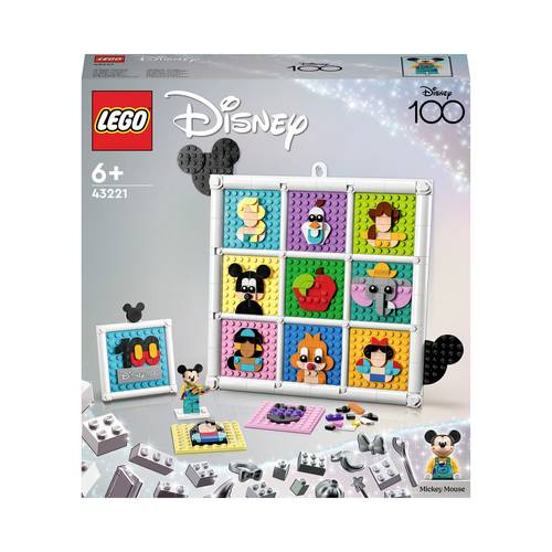 43221 LEGO® DISNEY 100 Jahre Disney Zeichentrickikonen von Lego