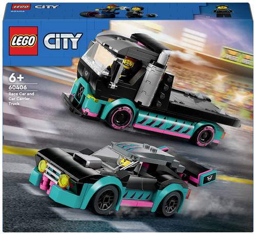 60406 LEGO® CITY Autotransporter mit Rennwagen von Lego