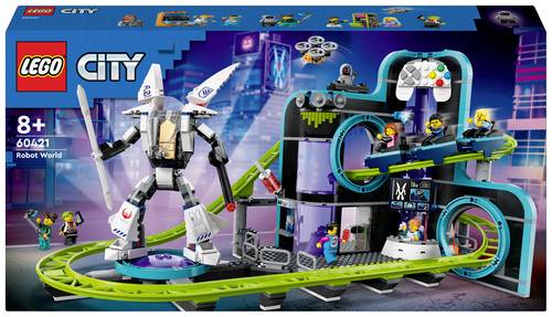 60421 LEGO® CITY Achterbahn mit Roboter-Mech von Lego