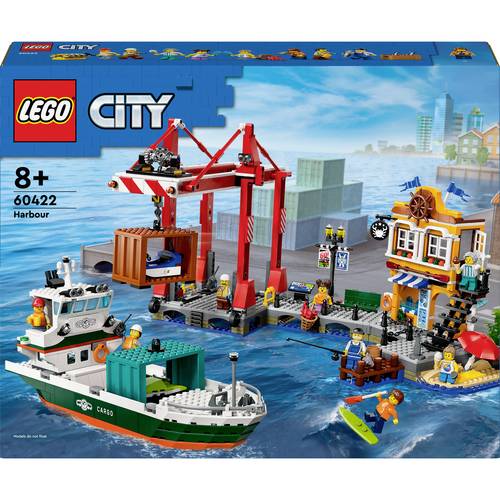 60422 LEGO® CITY Hafen mit Frachtschiff von Lego