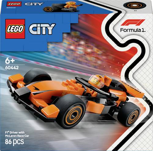 60442 LEGO® CITY F1® Rennfahrer mit McLaren Rennauto von Lego