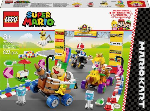 72036 LEGO® Super Mario™ Mario Kart™ – Baby Peach & Grand Prix–Set von Lego