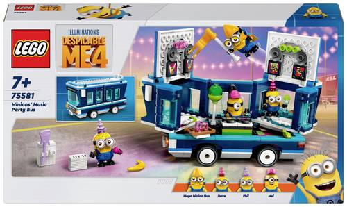 75581 LEGO® Minions Minions und der Party Bus von Lego