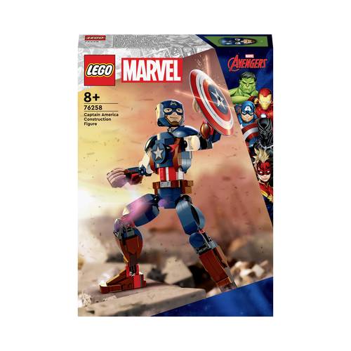 76258 LEGO® MARVEL SUPER HEROES Captain America Baufigur von Lego