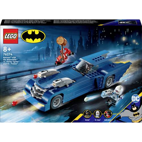 76274 LEGO® DC COMICS SUPER HEROES Batman™ im Batmobil™ vs. Harley Quinn™ und Mr. Freeze™ von Lego