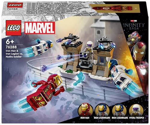 76288 LEGO® MARVEL SUPER HEROES Iron Man & Iron Legion vs. HYDRA-Soldat von Lego