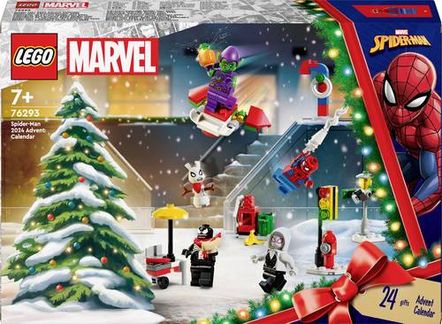 76293 LEGO® MARVEL SUPER HEROES Spider-Man Adventskalender 2024 von Lego