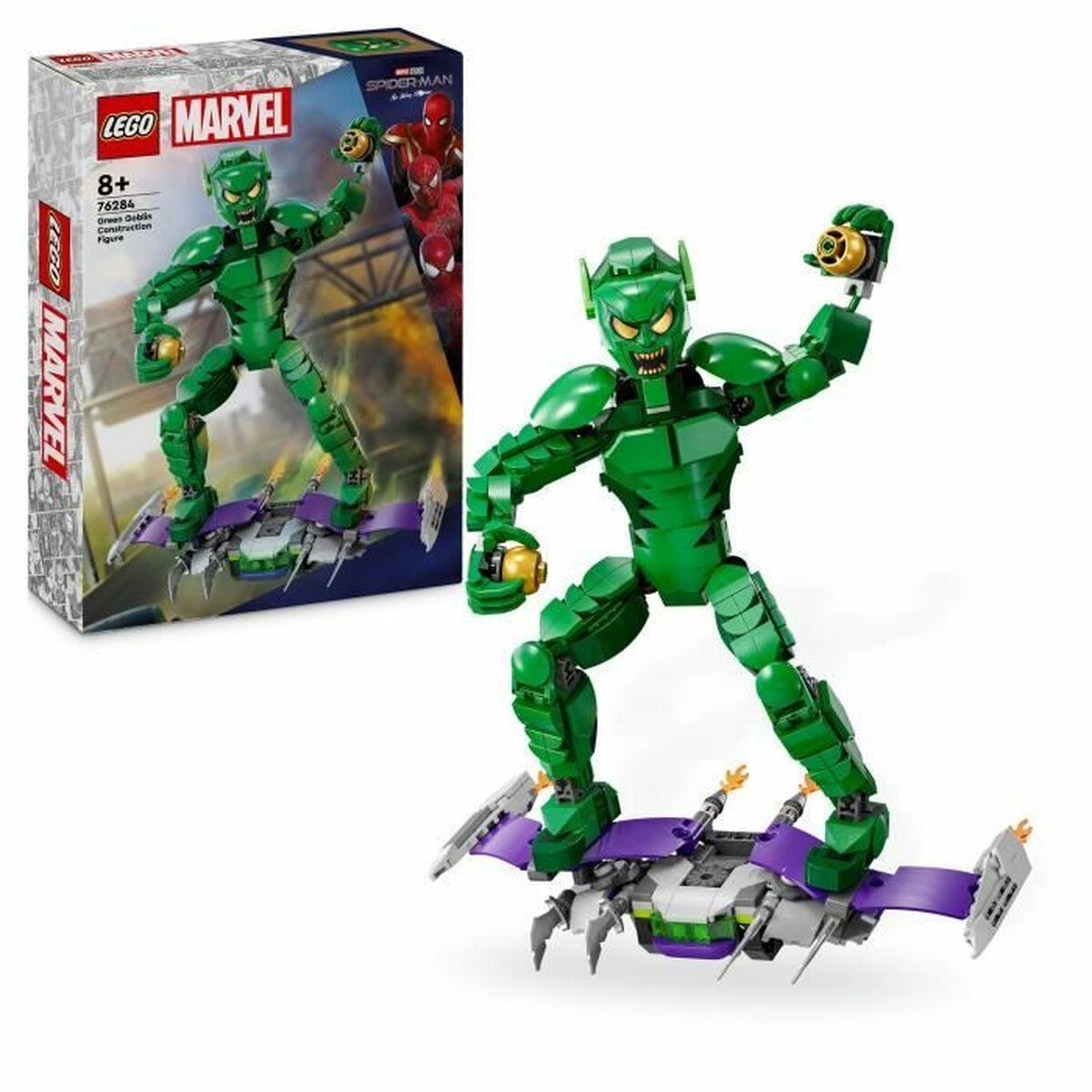 Konstruktionsspiel Lego 76284 Green Goblin Bunt 471 Stücke Konstruktionsspiel Lego 76284 Green Goblin Bunt 471 Stücke von Lego