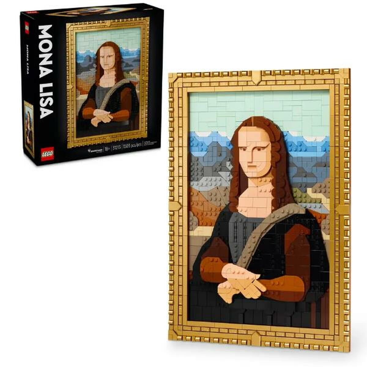 Konstruktionsspiel Lego LA GIOCONDA 1503 piezas von Lego