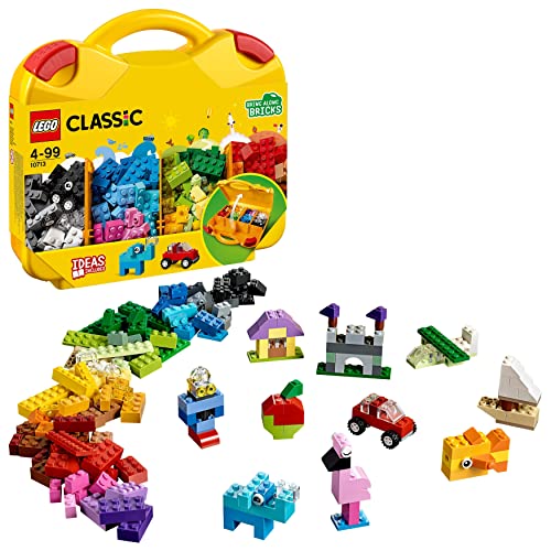 LEGO Classic Bausteine Starterkoffer – Farben Sortieren mit Aufbewahrungsbox, kreatives Geschenk, Kinderspielzeug für Mädchen und Jungen ab 4 Jahren 10713 von LEGO