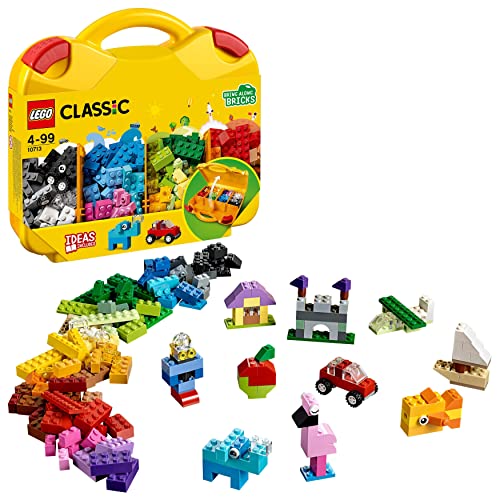 LEGO 10713 Classic Bausteine Starterkoffer – Farben Sortieren mit Aufbewahrungsbox, kreatives Geschenk, Kinderspielzeug für Mädchen und Jungen ab 4 Jahren von LEGO