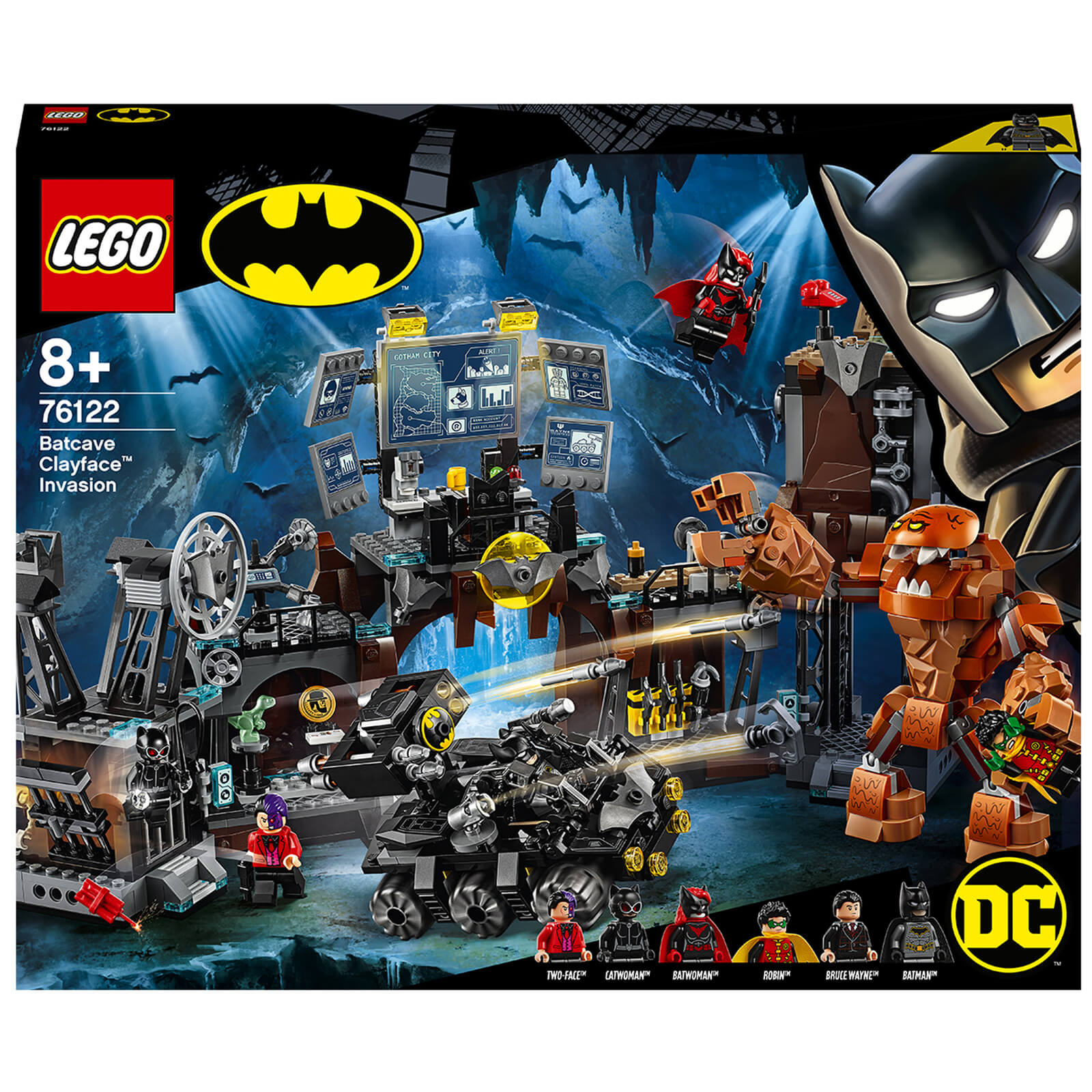 LEGO® DC Super Heroes: Clayface™ Invasion in die Bathöhle (76122) von Lego