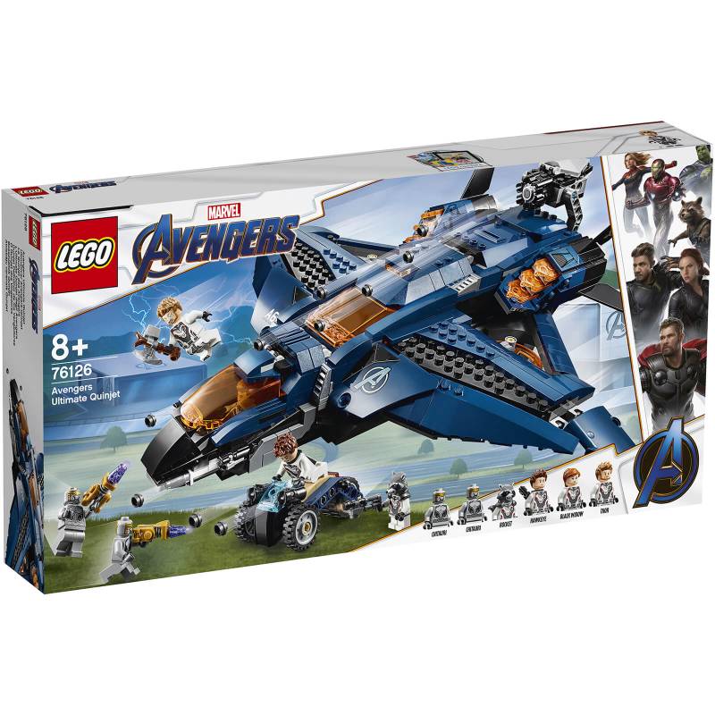 LEGO® LEGO® Marvel: Ultimativer Avengers-Quinjet (76126) von Lego