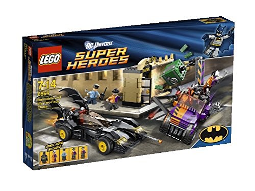 LEGO 6864 - Super Heroes: Batman - Batmobil und Two-Face Verfolgung von LEGO