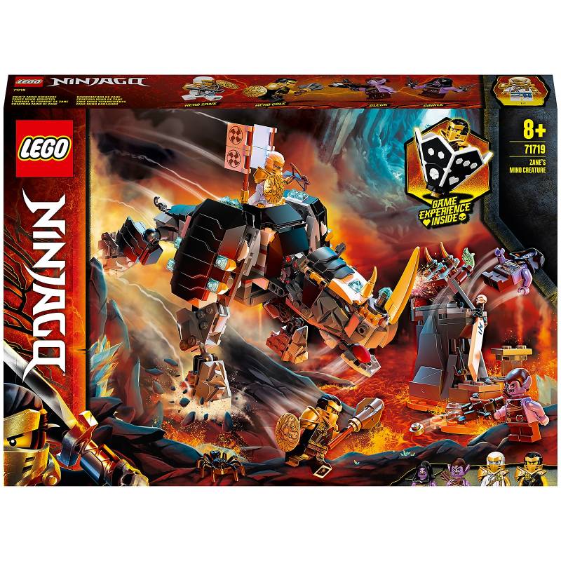 LEGO 71719 NINJAGO Zanes Mino-Monster, 2-in-1 Bauset und Brettspiel von Lego