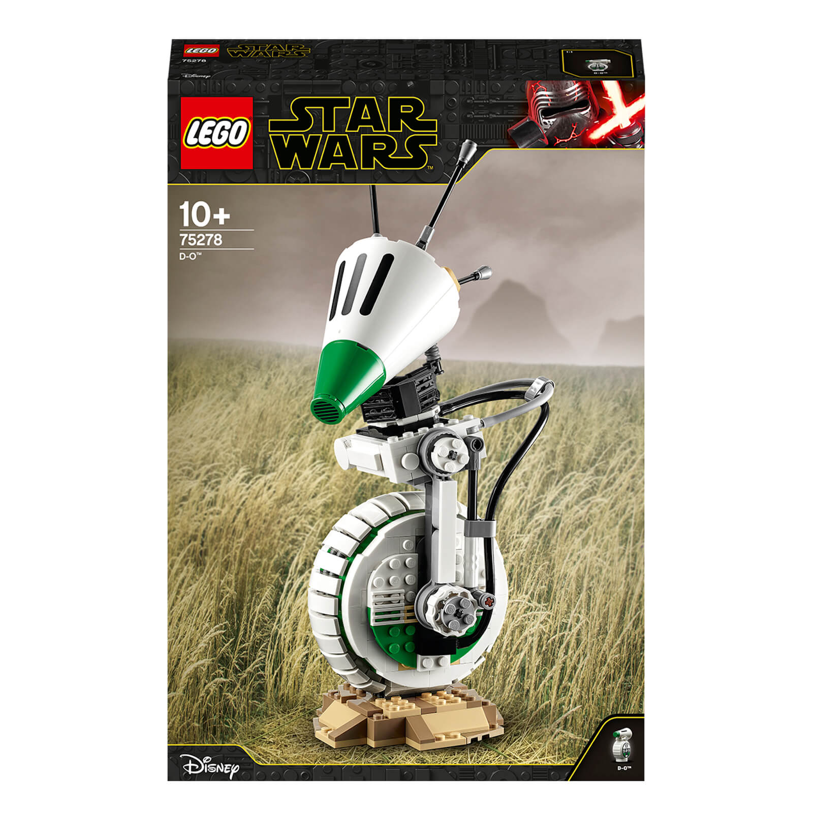 LEGO 75278 Star Wars D-O Droide, Sammlermodell für Kinder und Erwachsene, Bauset aus Der Aufstieg Skywalkers von Lego