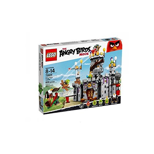 Lego 75826 Angry Birds King Pig 's Castle Baukasten von LEGO