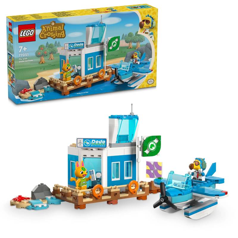 LEGO Animal Crossing Fly with Dodo Airlines Airport Toy 77051 von Lego