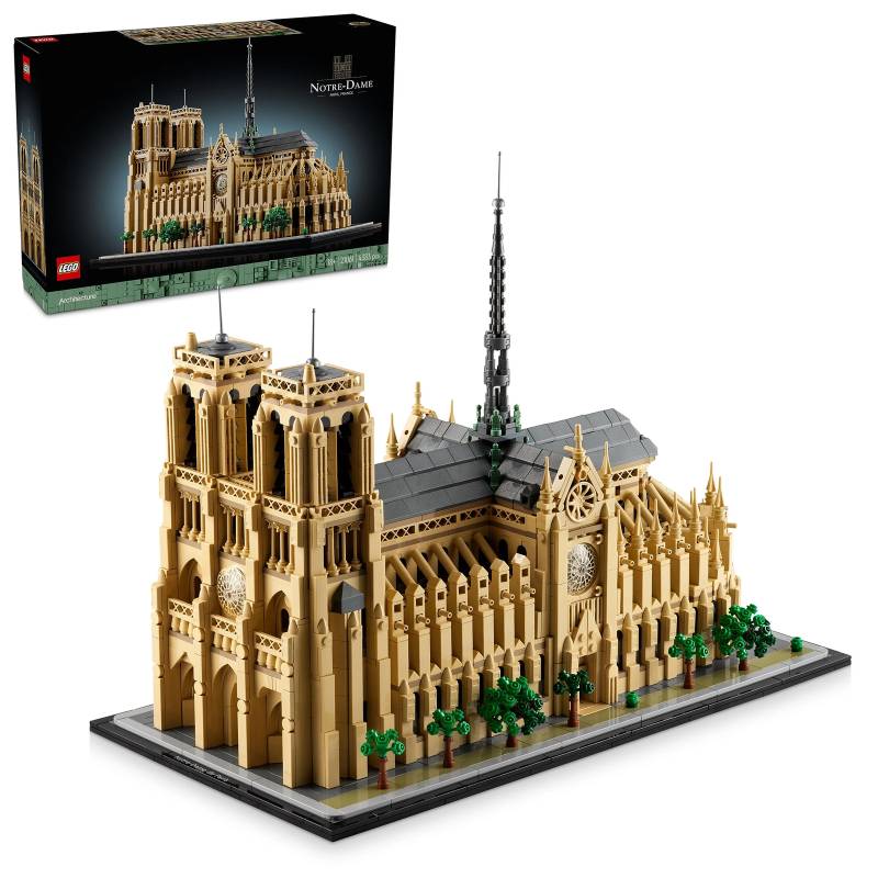 LEGO Architecture Notre-Dame de Paris Set for Adults 21061 von Lego