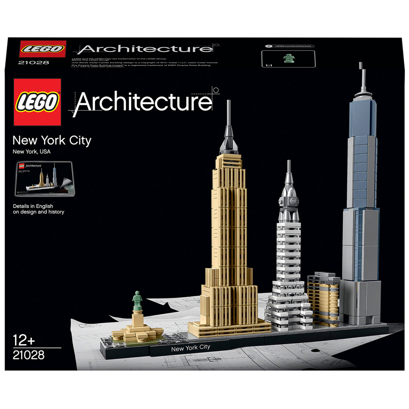 LEGO Architecture: New York City: Skyline Baukasten (21028) von Lego