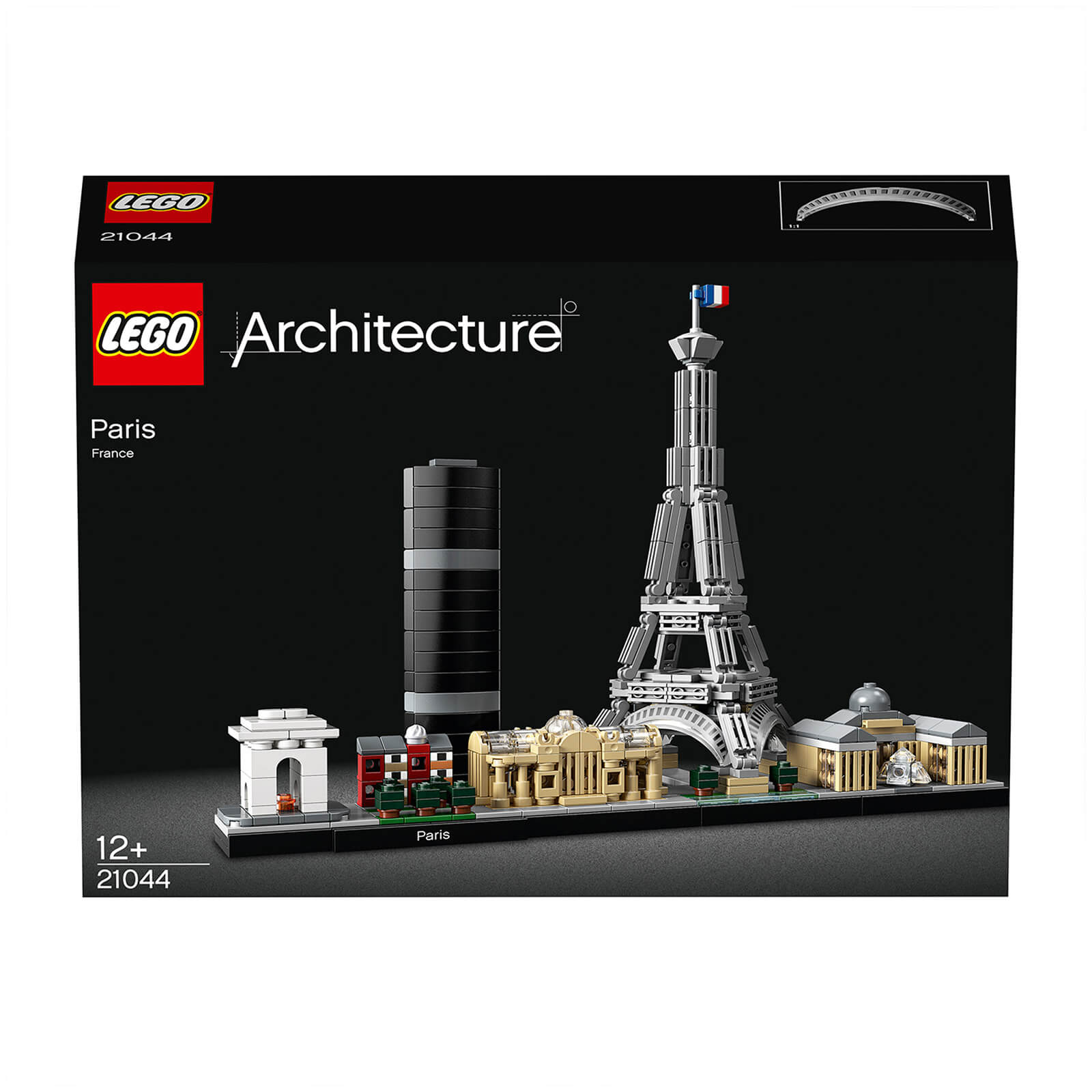 LEGO Architecture: Paris, Skyline-Modellbausatz, Raum-Deko (21044) von Lego