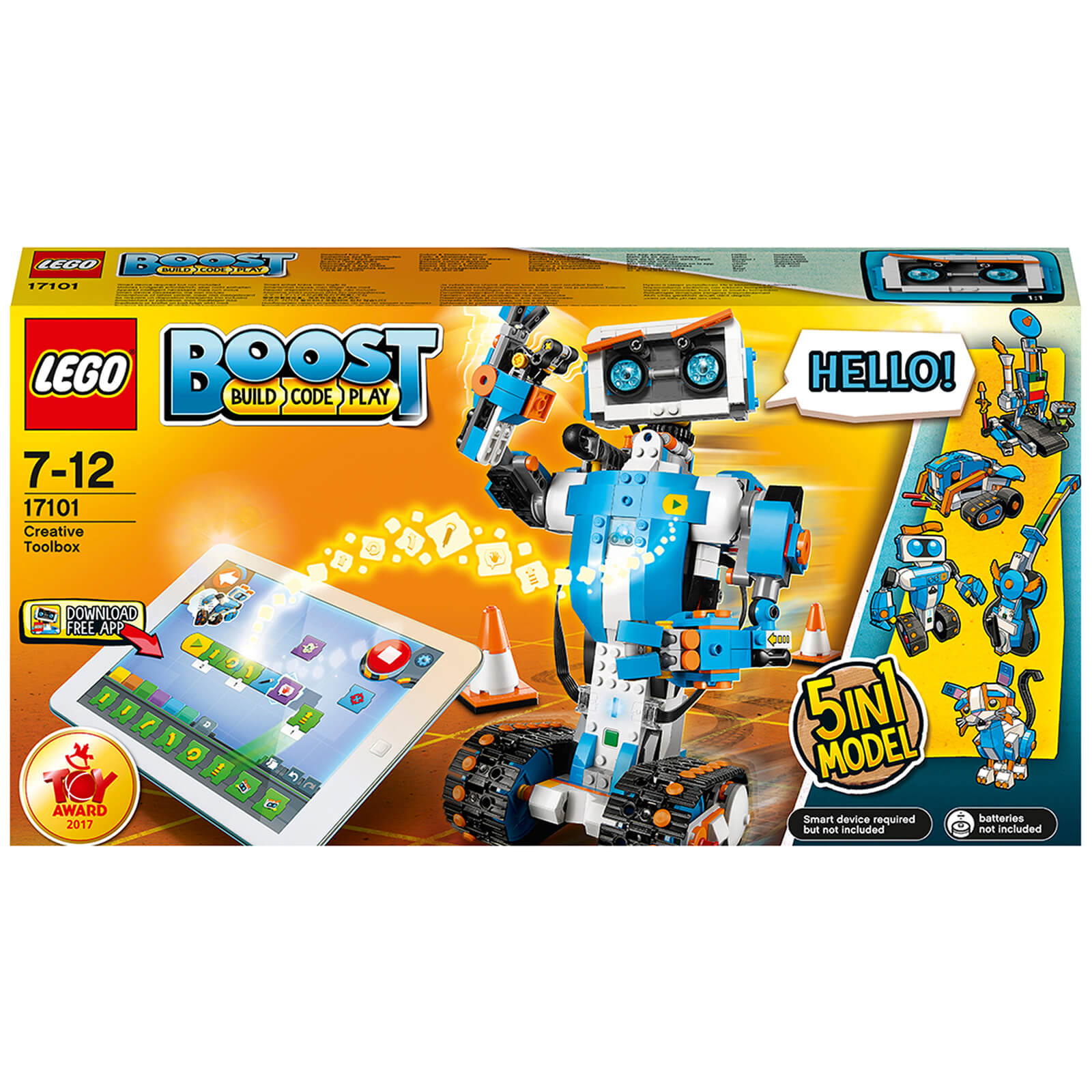 LEGO Boost Programmierbares Roboticset (17101) von Lego