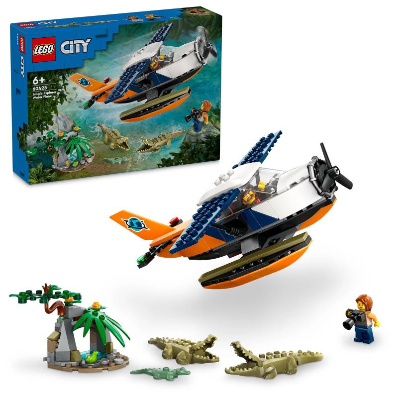 LEGO City Jungle Explorer Water Plane Toy Vehicle Set 60425 von Lego