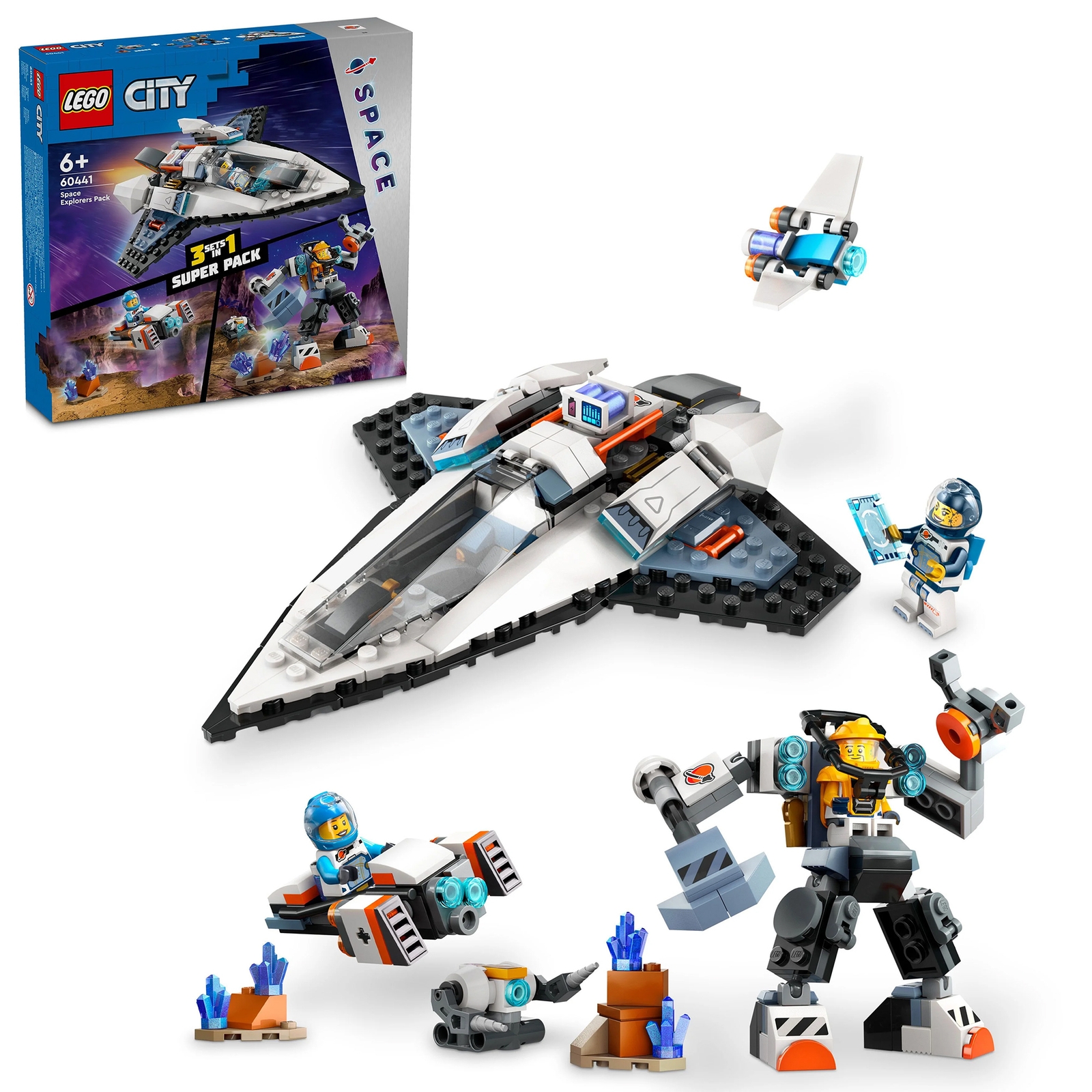 LEGO City Space Explorers Pack with Spaceship Toy 60441 von Lego