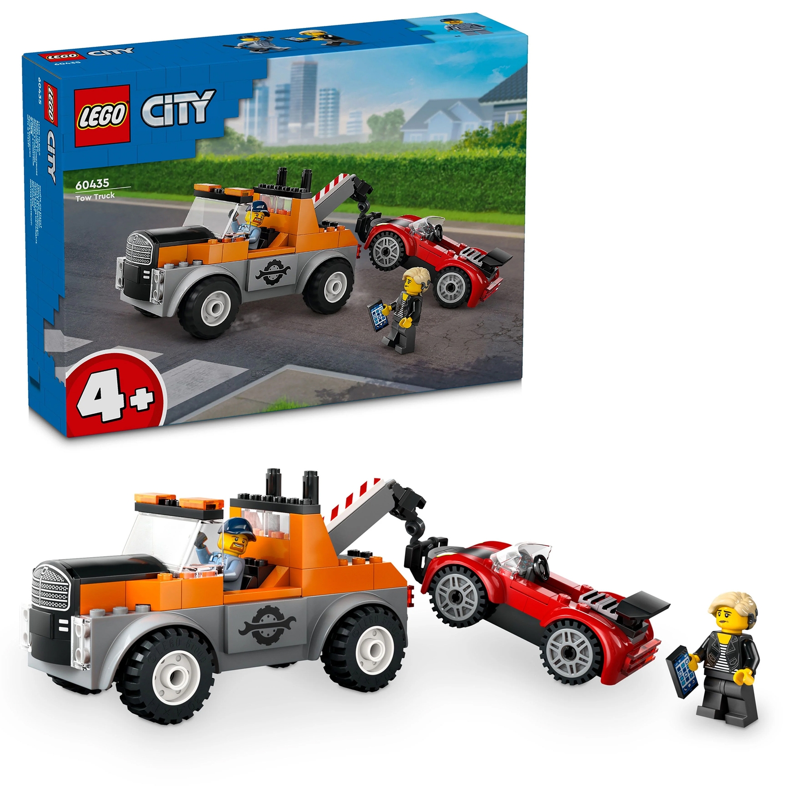 LEGO City Tow Truck and Sports Car Repair Toy Set 60435 von Lego