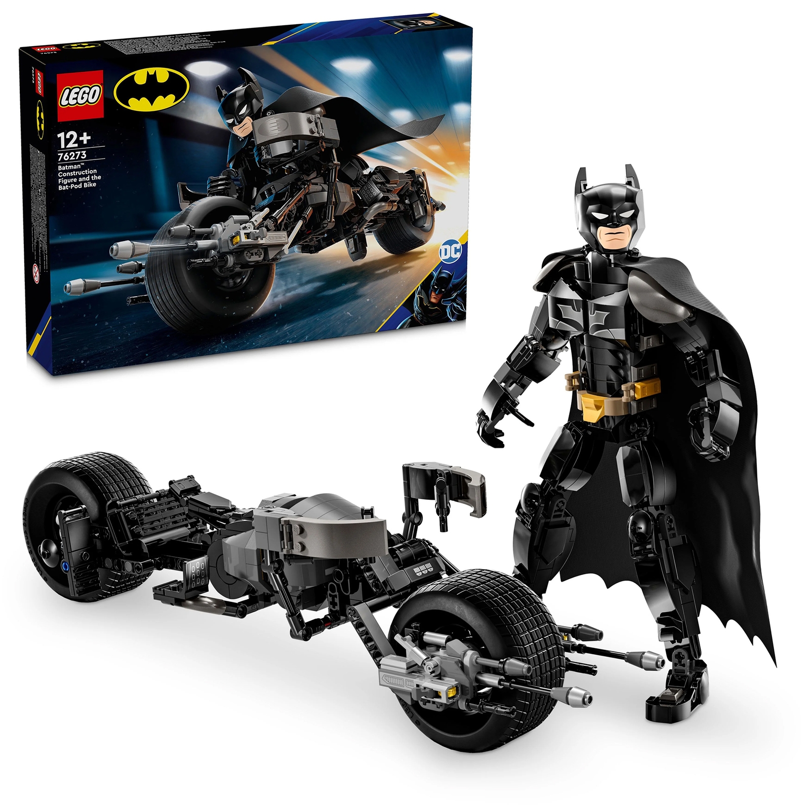 LEGO DC Batman: Batman Construction Figure & the Bat-Pod Bike 76273 von Lego