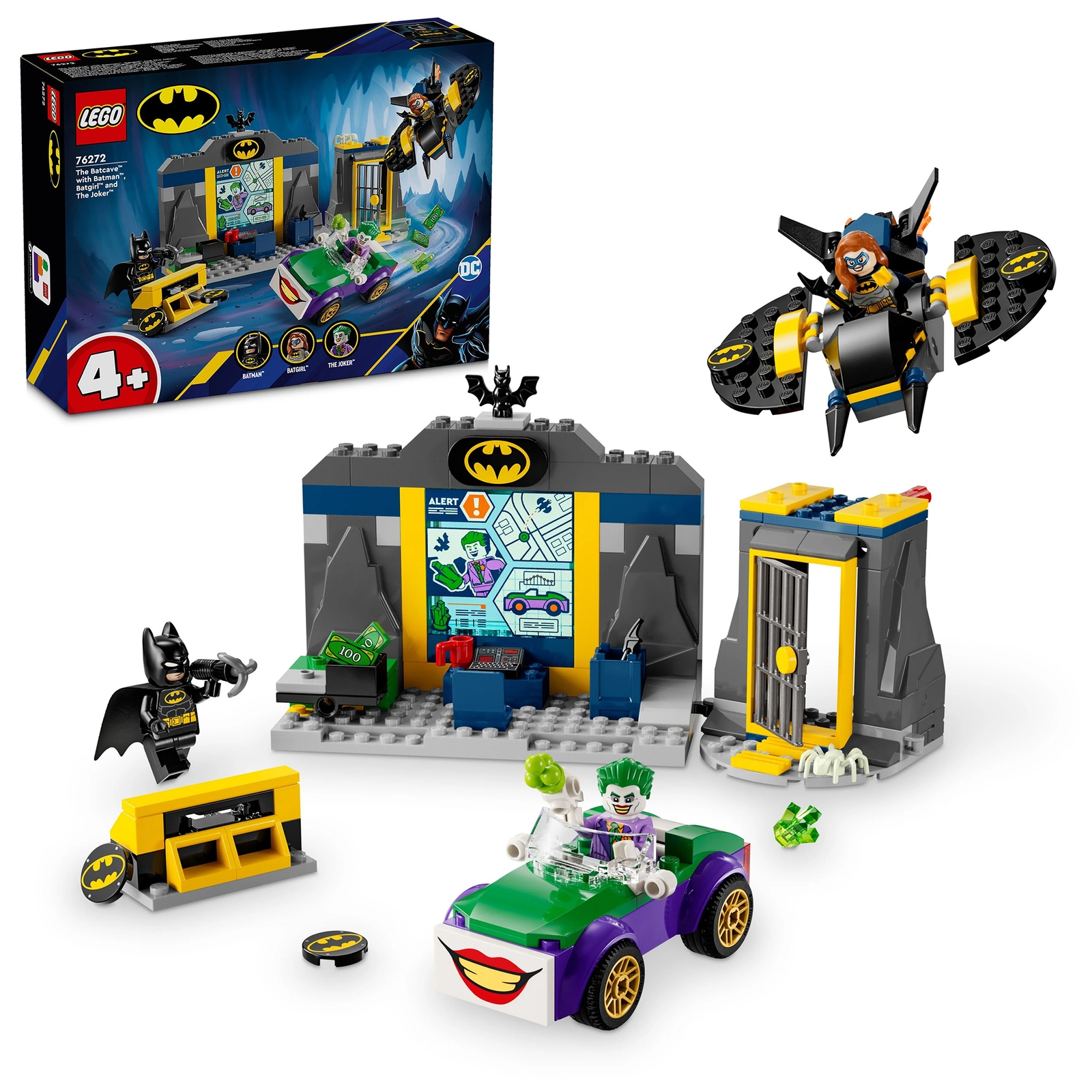 LEGO DC The Batcave with Batman, Batgirl & The Joker 76272 von Lego