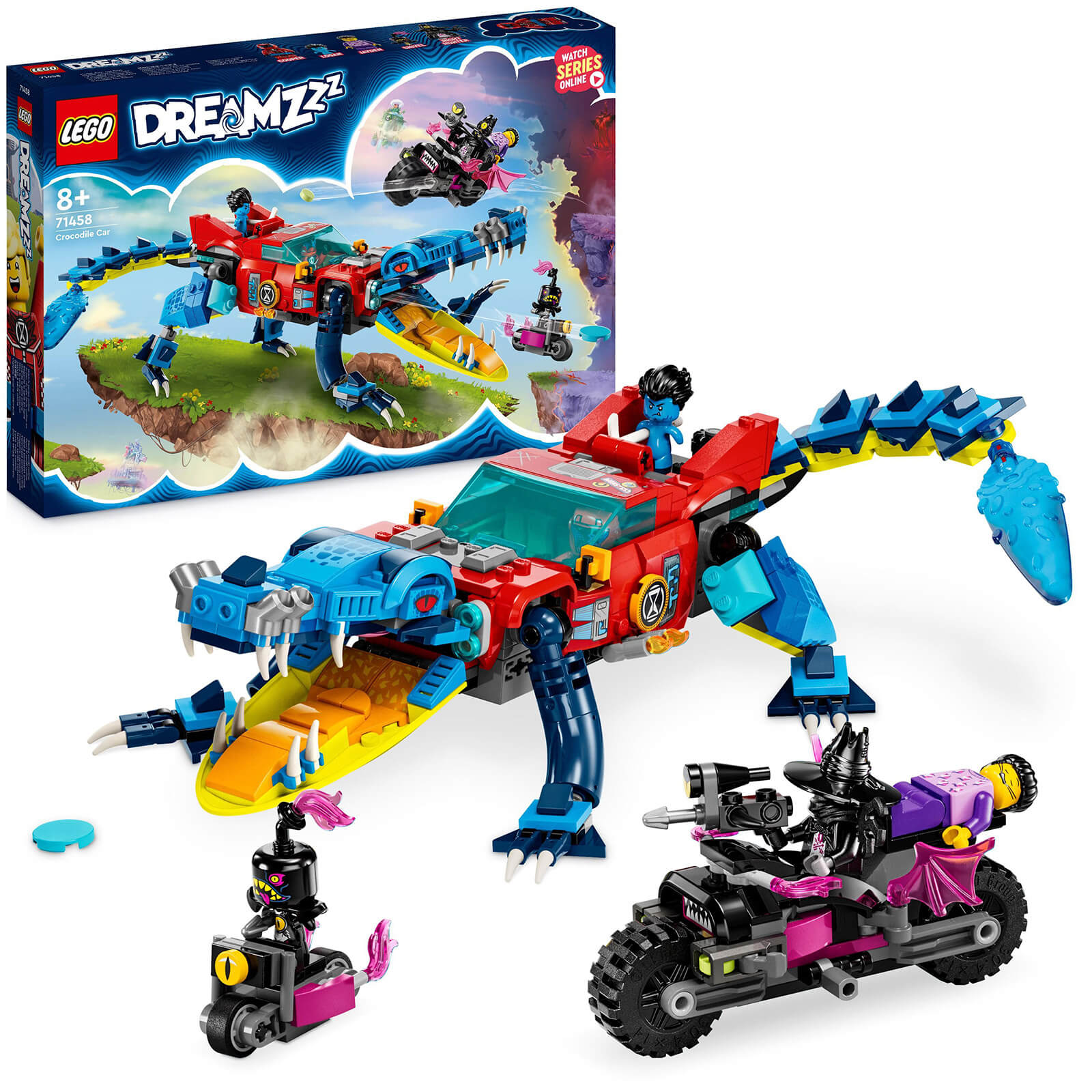 LEGO DREAMZzz Crocodile Car Toy 2in1 Set 71458 von Lego