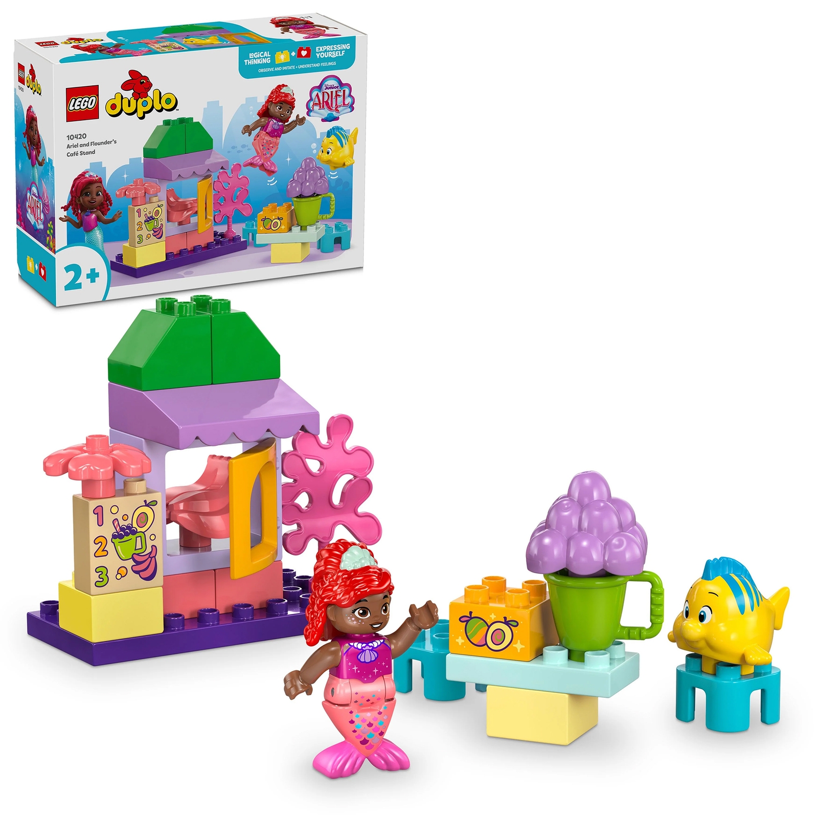 LEGO DUPLO | Disney Ariel and Flounder’s Café Stand 10420 von Lego